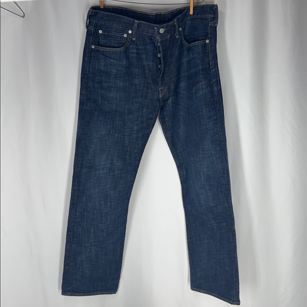 Levi's Slim Straight Dark Indigo Blue Jeans NWOT